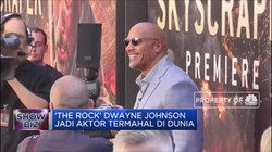 'The Rock' Dwayne Johnson Jadi Aktor Termahal di Dunia