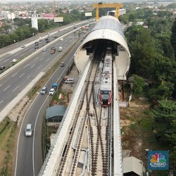 Kabar Gembira! LRT Jabodebek Siap Operasi Tahun Depan