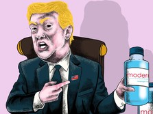Trump Pesan Vaksin Moderna Rp 22 T, RI Gimana Pak Jokowi?