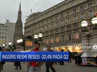 Resmi Resesi, Ekonomi Inggris Q2-2020 Anjlok -20,4%