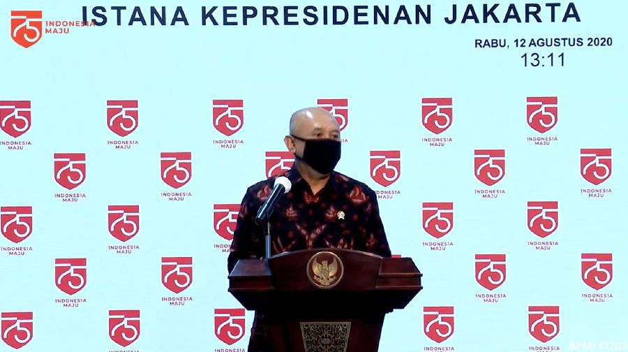 Menteri Koperasi dan Usaha Kecil dan Menengah (UKM) Teten Masduki (Tangkapan Layar Youtube BPMI)