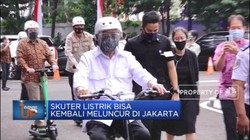Skuter Listrik Bisa Kembali Meluncur di Jakarta