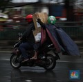 Ilustrasi Hujan Deras (CNBC Indonesia/Trisusilo)