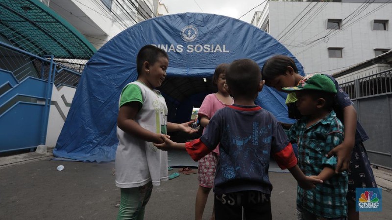 Korban Kebakaran Tambora, 1.000 Jiwa Kehilangan Tempat Tinggal (CNBC Indonesia/Tri Susilo)