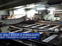 Proyek Kereta Cepat Picu Banjir di Tol Purbaleunyi