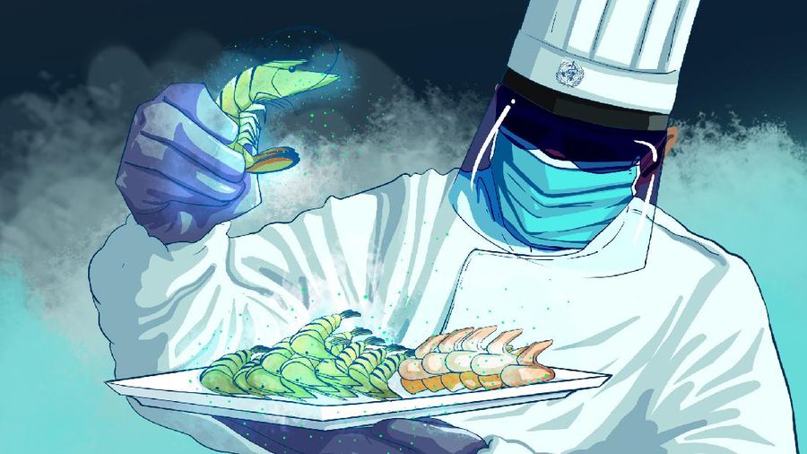INFOGRAFIS, Waspada Virus Covid-19 di Makanan Beku