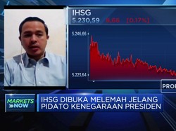 Jelang Pidato Jokowi di Sidang MPR, IHSG Memerah