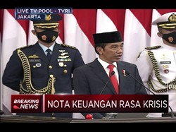 Jokowi: RAPBN 2021 Untuk PEN dengan Target PDB 4,5%-5,5%