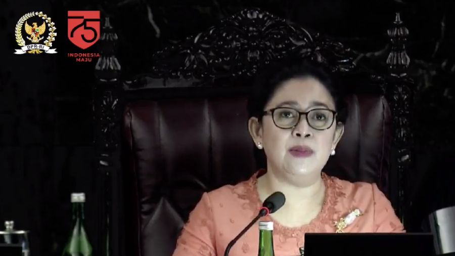Ketua DPR Puan Maharani (Tangkapan Layar Youtube DPR RI)