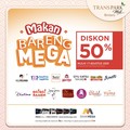 Punya CC Bank Mega? Nih Ada Diskon Makan-makan 50%