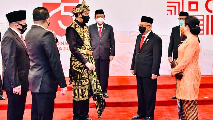 Presiden RI Jokowi menghadiri Sidang Tahunan MPR RI  Dan Sidang Bersama DPR RI Dan DPD RI (DPR RI)