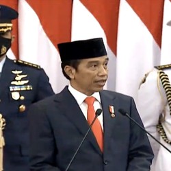 Jokowi: Ekonomi 2021 Tumbuh 4,5%-5,5%, Rupiah Rp 14.600/US$