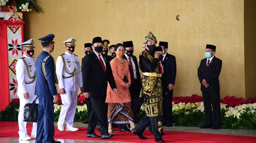 Presiden RI Jokowi menghadiri Sidang Tahunan MPR RI  Dan Sidang Bersama DPR RI Dan DPD RI (DPR RI)