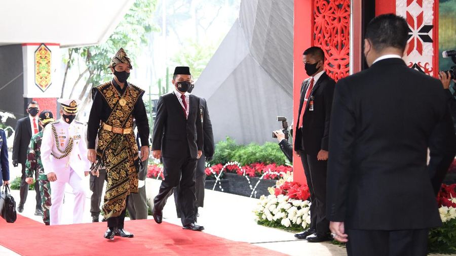 Presiden RI Jokowi menghadiri Sidang Tahunan MPR RI  Dan Sidang Bersama DPR RI Dan DPD RI (DPR RI)