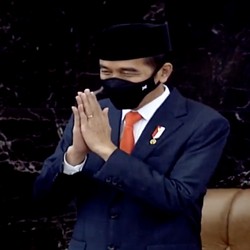 Ngeri, Jokowi Sebut 2021 RI Masih Dihantui Ketidakpastian