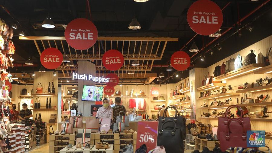 Ilustrasi ritel diskon. (CNBC Indonesia/Andrean Kristianto)