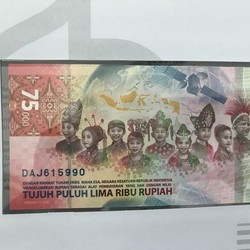 Pengumuman! Hari Ini Uang Rp 75.000 Rilis, Cek Bentuknya
