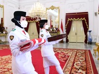 Ini Dia 3 Paskibraka Pengibar Bendera Sang Merah Putih