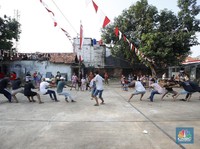 Kemeriahan Lomba 17-an Saat Pandemi di Sudut Kampung Ibu Kota