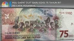 Mau Dapat Duit Baru Edisi HUT RI ke 75? Ini Cara Pesannya