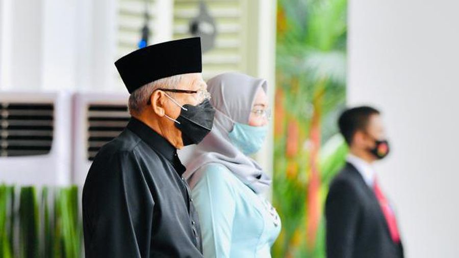 Presiden RI Jokowi Menghadiri Upacara Kemerdekaan RI ke 75 di Istana Negara, Senin 17 Agustus 2020. (Laily Rachev - Biro Pers Sekretariat Presiden)