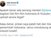 Heboh! Film Bajakan Joko Anwar Disebar oleh Menteri Jokowi