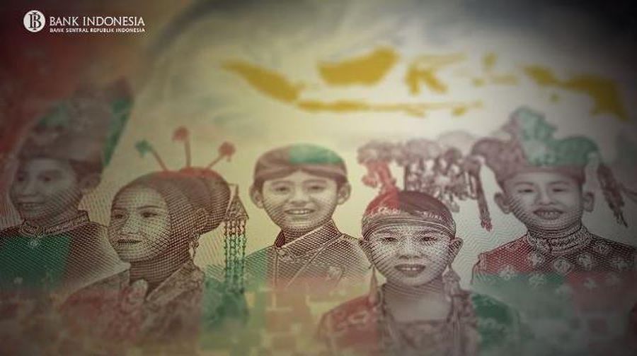 Gubernur BI Perry Warjiyo dan Menteri Keuanga Sri Mulyani di Peluncuran Uang Peringatan Kemerdekaan 75 Tahun RI (Tangkapan Layar Youtube Bank Indonesia)
