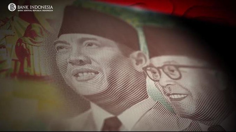 Gubernur BI Perry Warjiyo dan Menteri Keuanga Sri Mulyani di Peluncuran Uang Peringatan Kemerdekaan 75 Tahun RI (Tangkapan Layar Youtube Bank Indonesia)