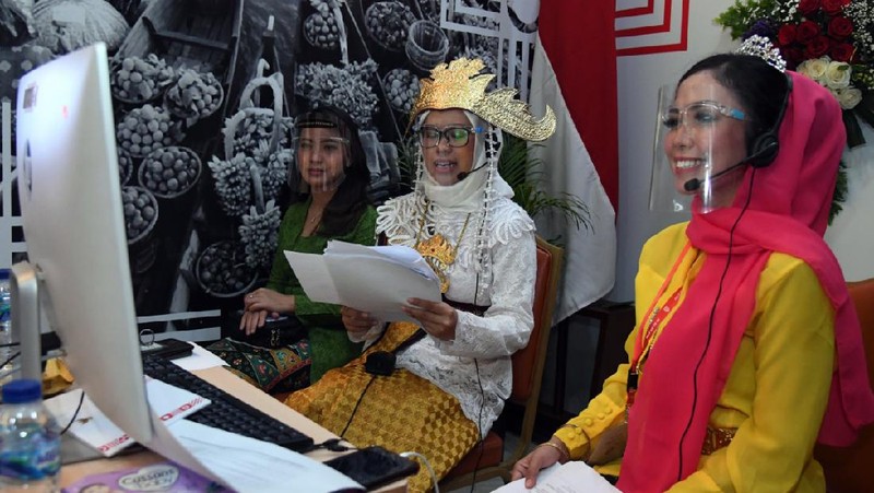 Upacara Kemerdekaan HUT RI Secara Daring (Lukas - Biro Pers Sekretariat Presiden)