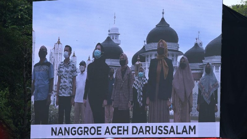 Upacara Kemerdekaan HUT RI Secara Daring (Lukas - Biro Pers Sekretariat Presiden)