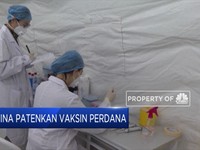 China Patenkan Vaksin Perdana