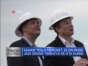 Elon Musk Jadi Orang Terkaya ke-4 di Dunia