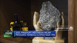 Freeport Indonesia Sasar Kenaikan Produksi Tembaga & Emas