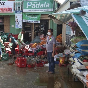 Begini Kerusakan Parah Akibat Gempa M 6,7 di Filipina Tengah