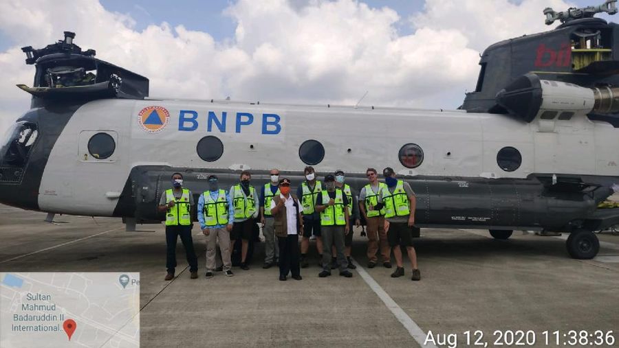 Helikopter Chinook BNPB (Dok. BNPB)