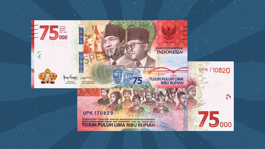 Infografis: Uang Khusus HUT RI Rp 75.000