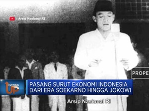 Ini Roller Coaster Ekonomi RI dari Era Soekarno hingga Jokowi