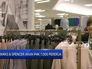 Marks & Spencer Akan PHK 7.000 Pekerja