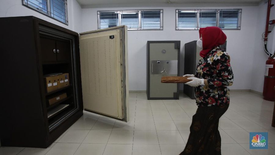 Naskah Proklamasi di ANRI (CNBC Indonesia/ Tri Susilo)