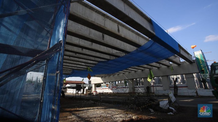 Proyek Pembangunan Jalan Tol Cibitung-Cilincing Seksi IV (CNBC Indonesia/ Tri Susilo) Proyek Pembangunan Jalan Tol Cibitung-Cilincing Seksi IV (CNBC Indonesia/ Tri Susilo)