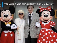 Wah...Telkom Gandeng Disney, Bikin Apa yah?
