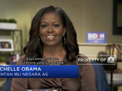 Testimoni Michelle Obama untuk Biden dan Harris