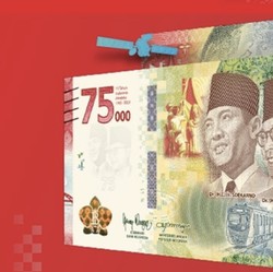 Uang Baru Rp 75.000 Dijual Jutaan Rupiah di Shopee Cs, Legal?