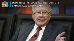 Demi Investasi Emas, Warren Buffett Sampai Jual Saham Bank