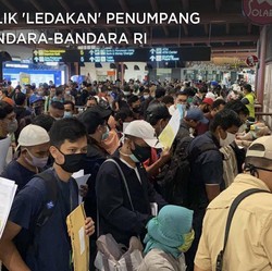 Di Balik 'Ledakan' Penumpang di Bandara-Bandara RI