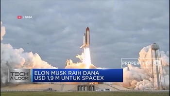 Elon Musk Galang Dana USD 1,9 M untuk SpaceX