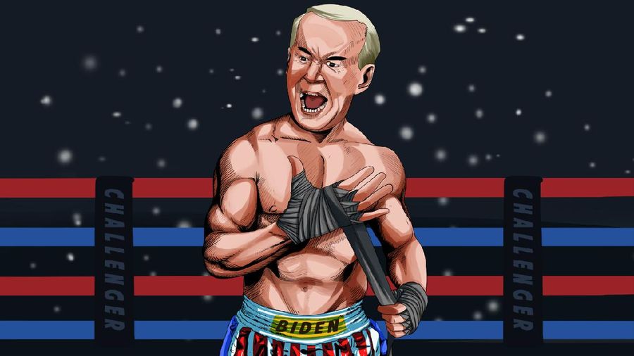 INFOGRAFIS, Joe Biden Resmi Jadi Lawan Donald Trump