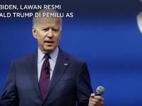 Joe Biden, Lawan Resmi Donald Trump di Pemilu AS