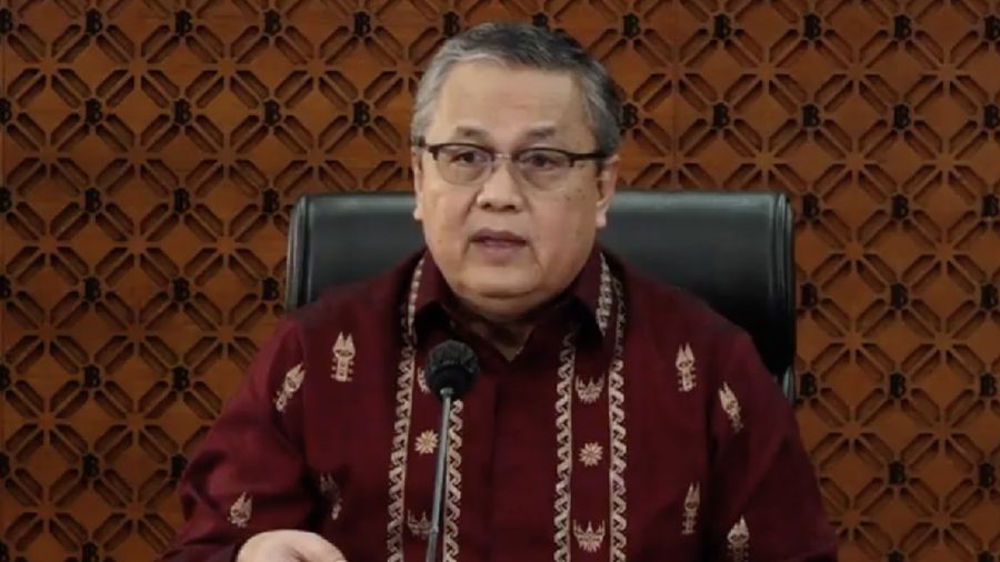 Live Streaming Pengumuman Hasil Rapat Dewan Gubernur Bulanan BI Agustus 2020 Cakupan Triwulanan.(Dok: Tangkapan layar Bank Indonesia)