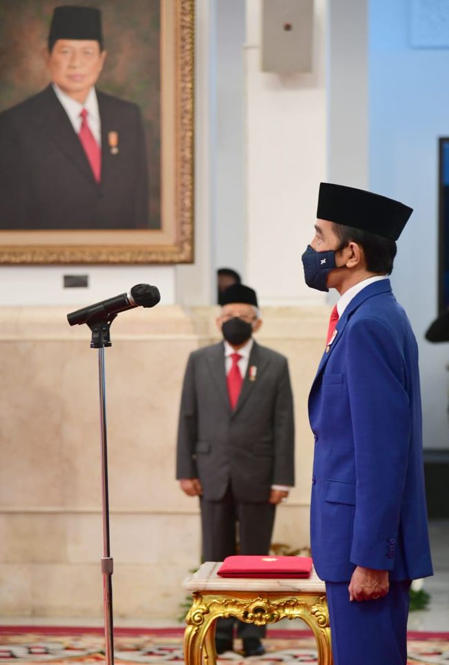 Dilantik Jokowi, Ini 11 Wajah Baru MenteriWamen 20192024